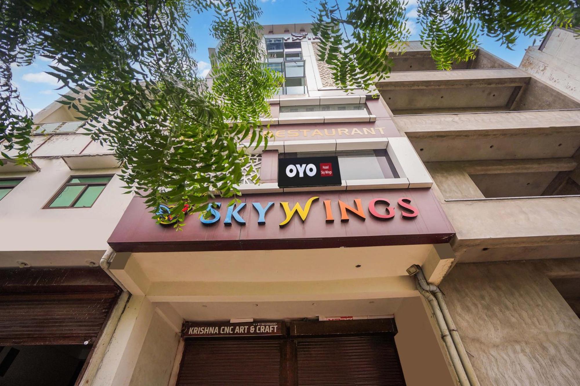 Super Oyo Hotel O Sky Wings アジュメール エクステリア 写真